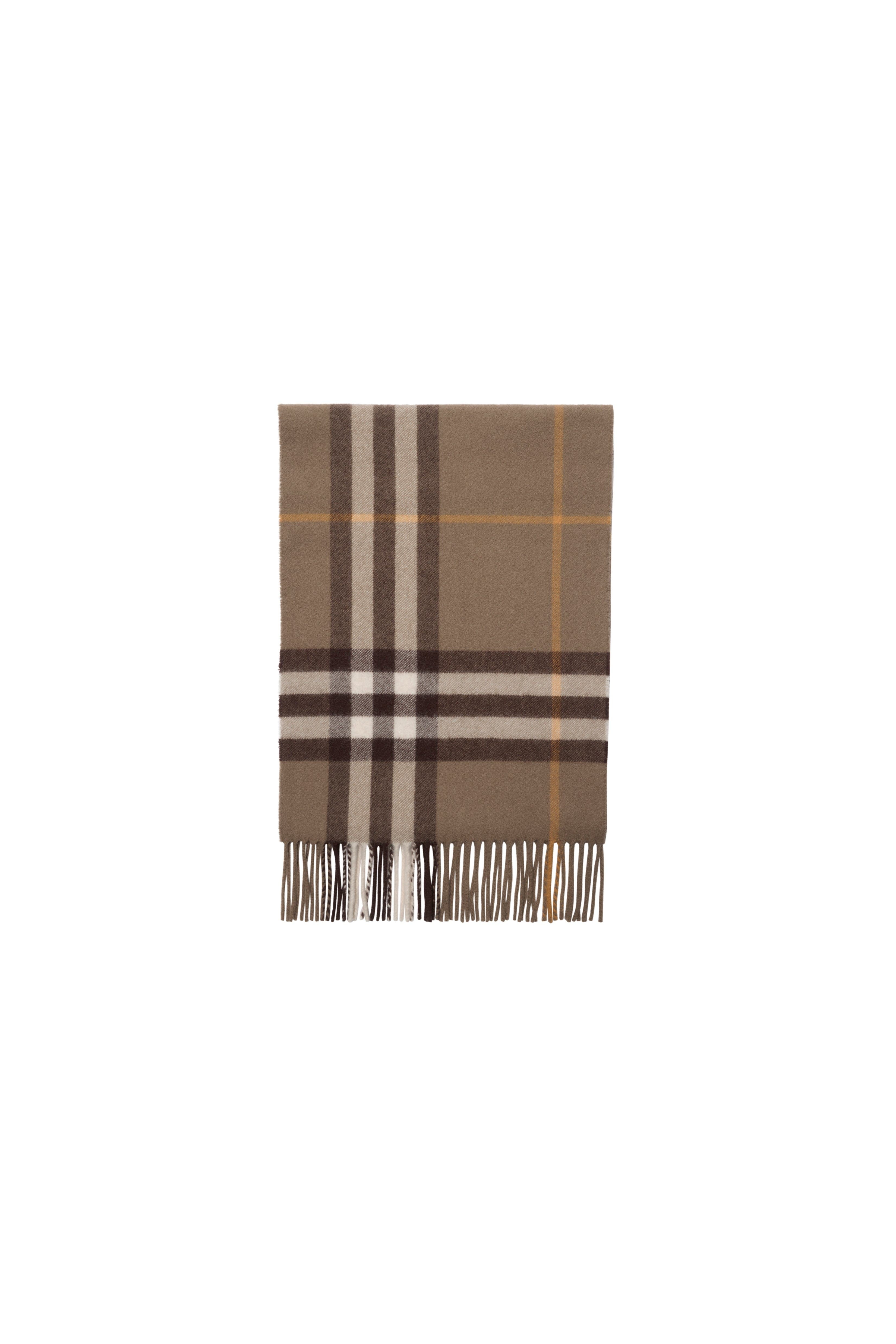 burberry Check Cashmere Scarf in Vole at Nordstrom - 4