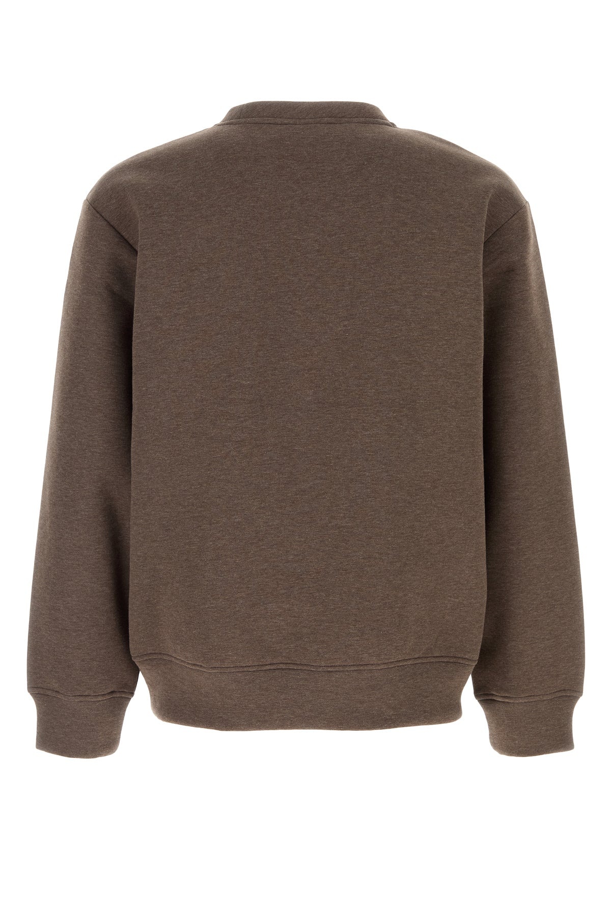 Brown cotton blend sweatshirt - 2