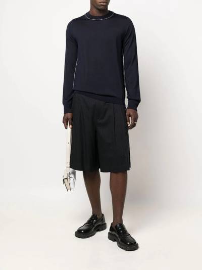 Maison Margiela Four-Stitch crew neck jumper outlook