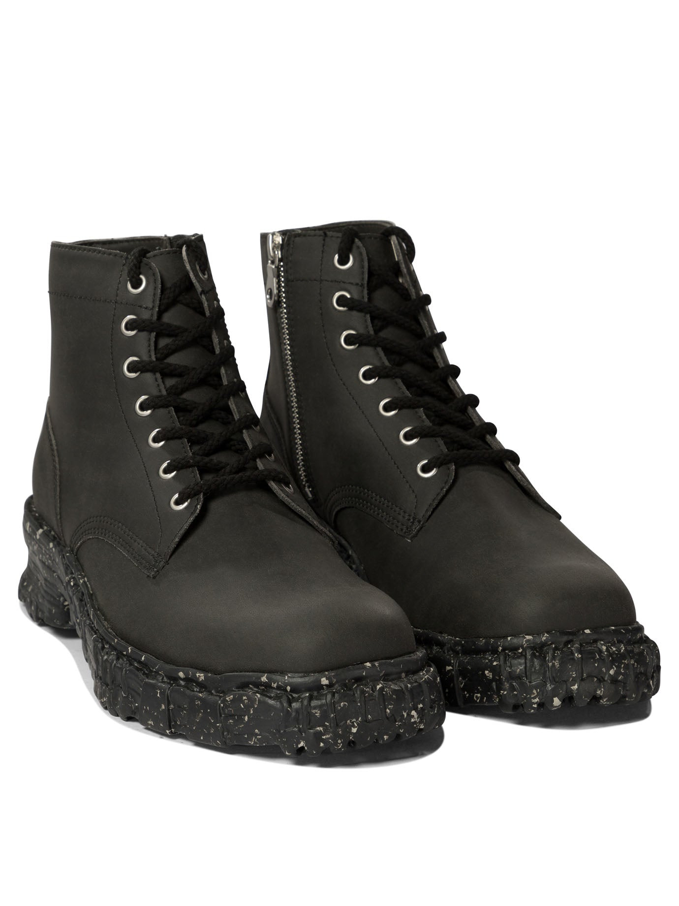 Maison Mihara Yasuhiro Men Vintage-Like Combat Boots - 2