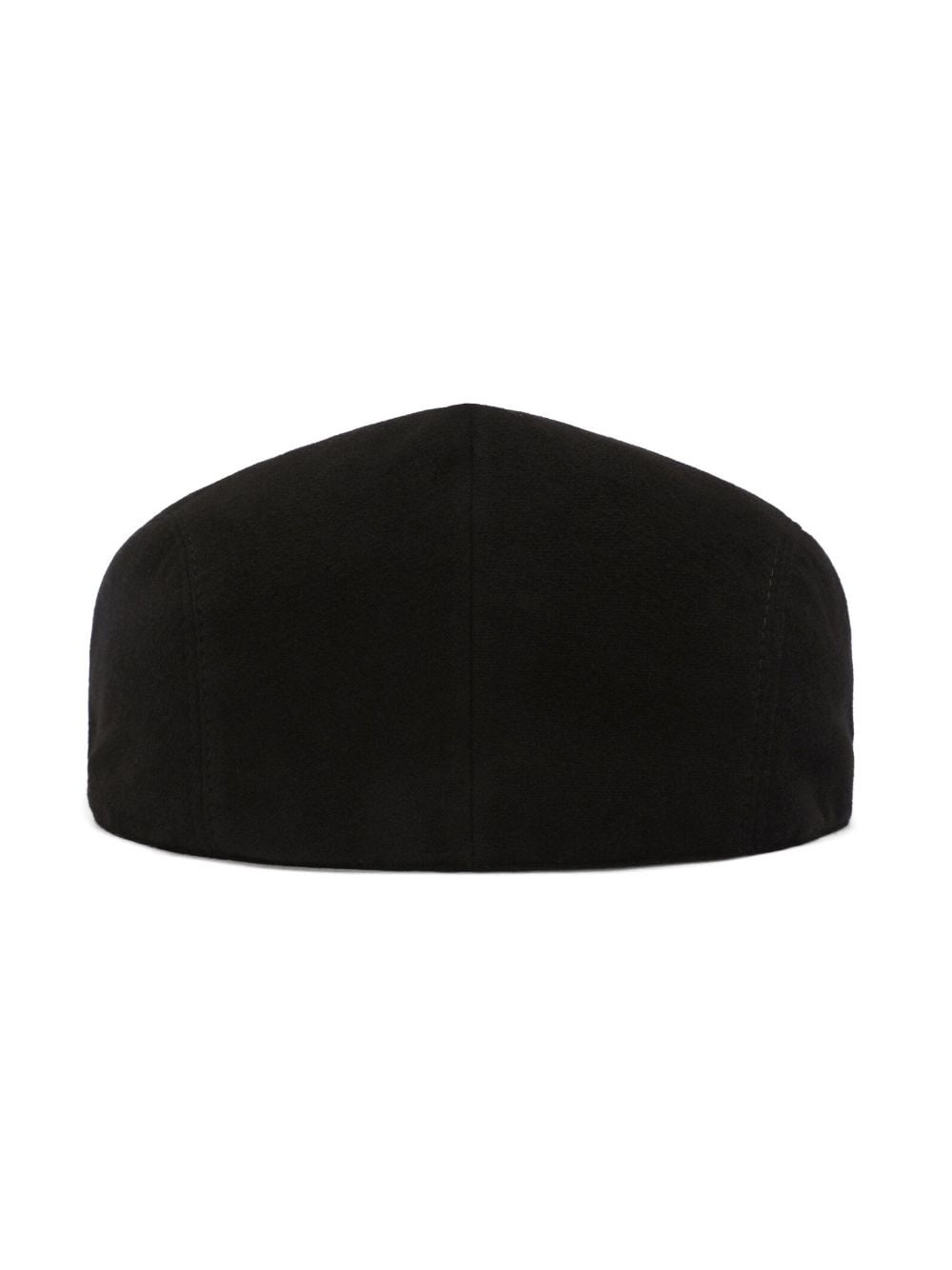 seam-detail cotton flat cap - 2