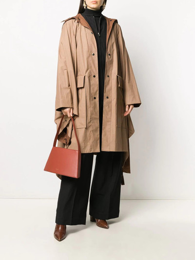 Lemaire asymmetric-hem coat outlook