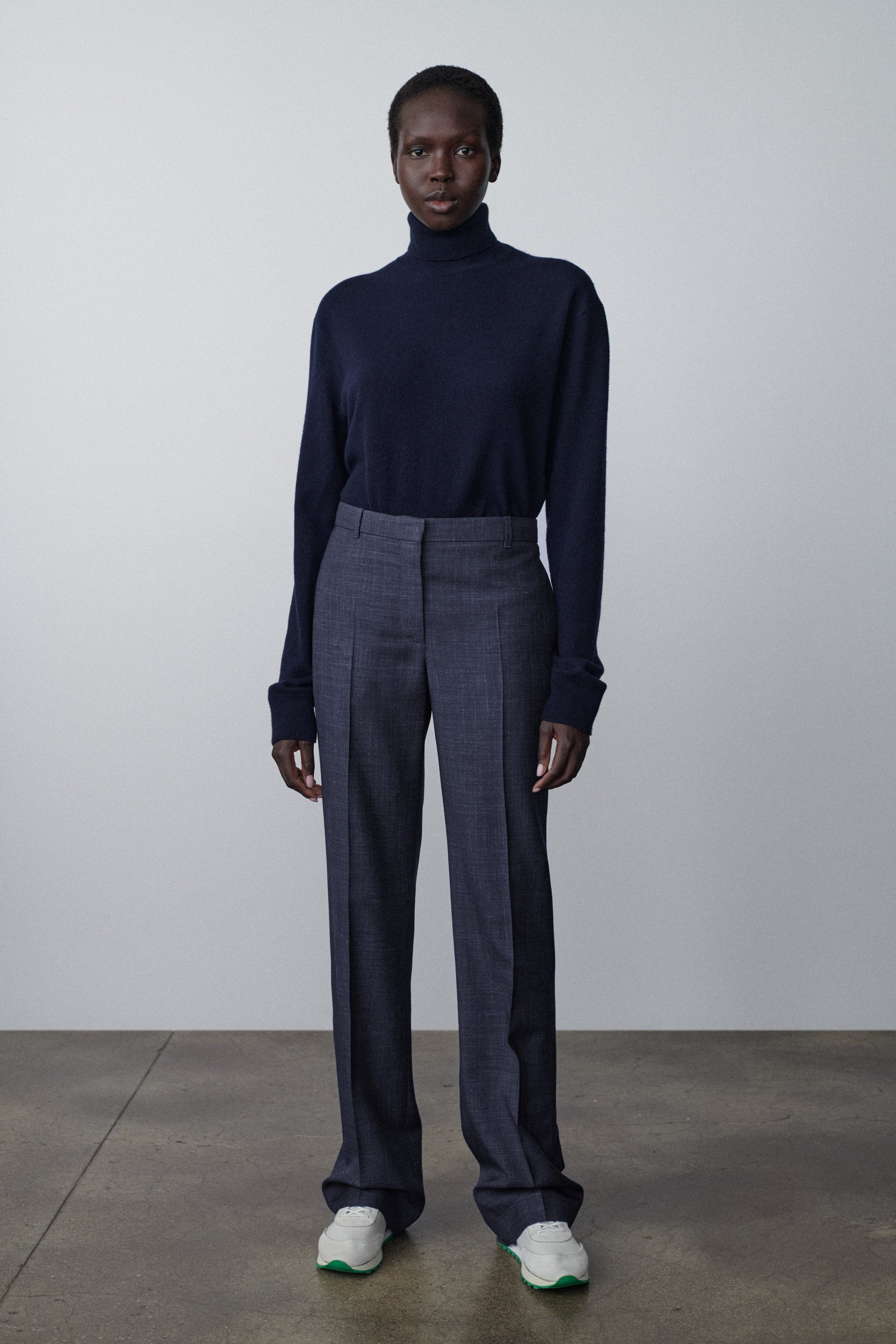 Pavisol Pant in Wool and Silk - 3