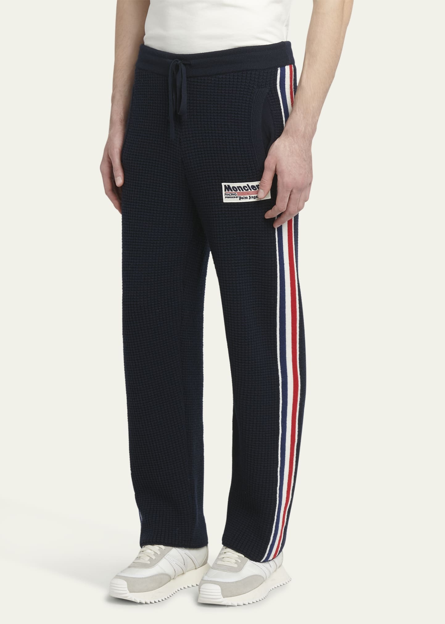 Moncler x Palm Angels Men's Striped Track Pants - 4
