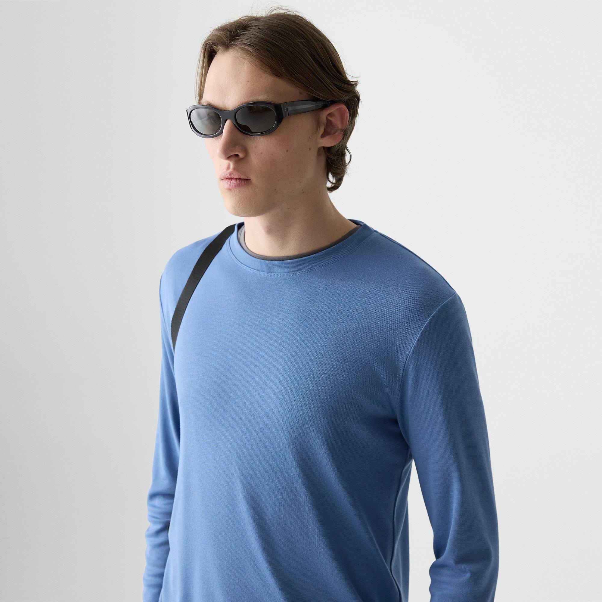 Essential Long-Sleeve Tee in Anemone Modal Jersey - 5