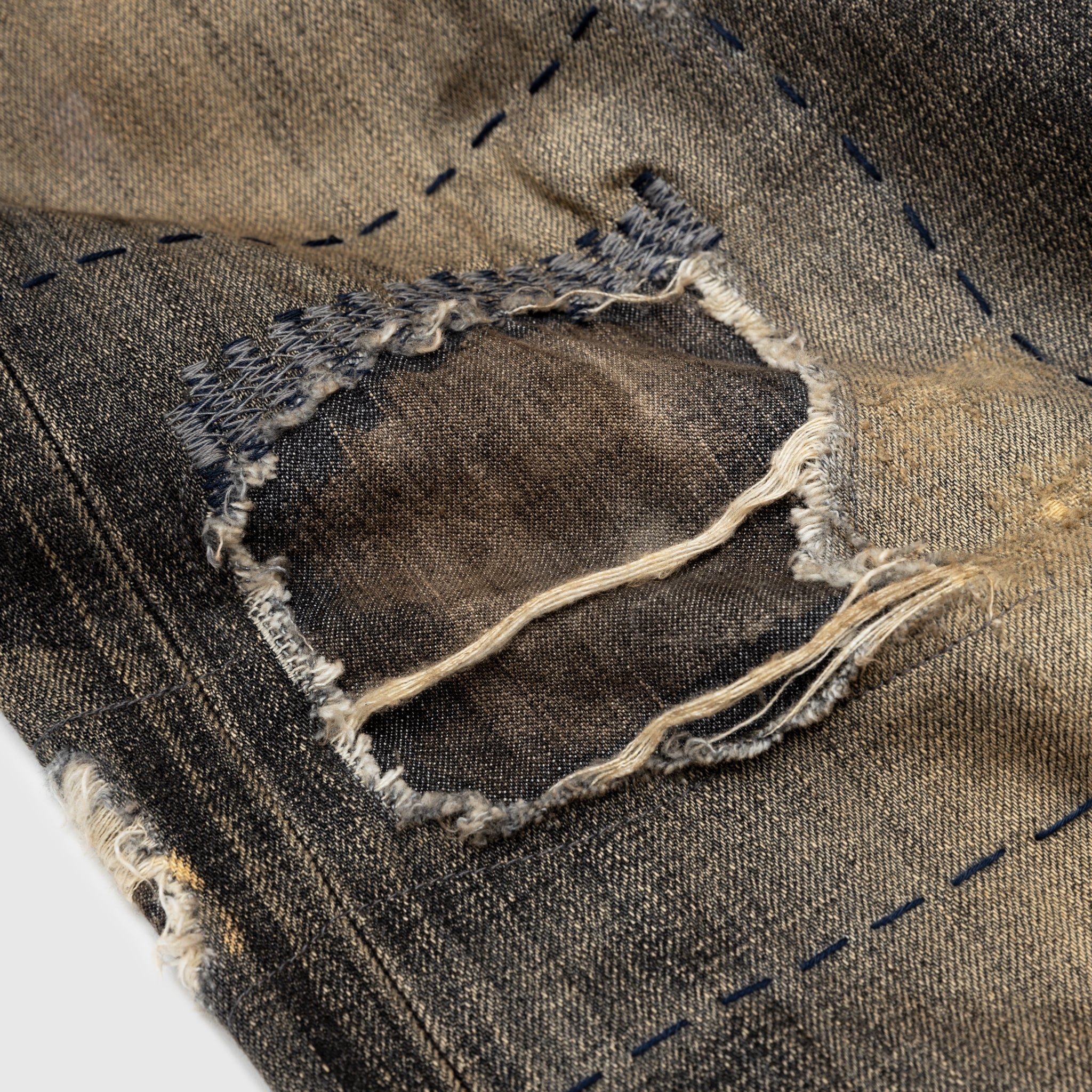 SAVAGE DENIM DP WIDE PANTS - 5