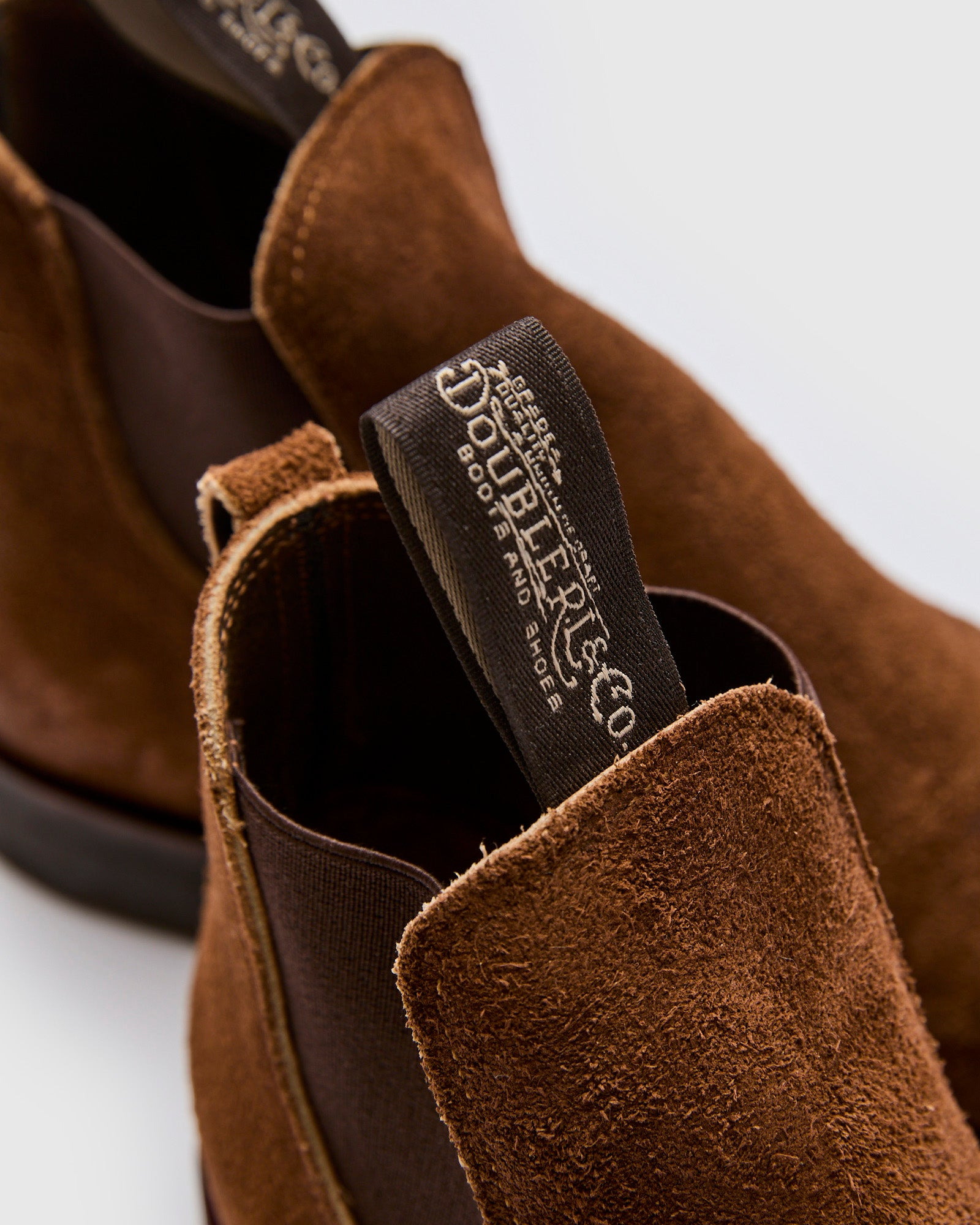 Congress Chelsea Boot in Brown Roughout - 8