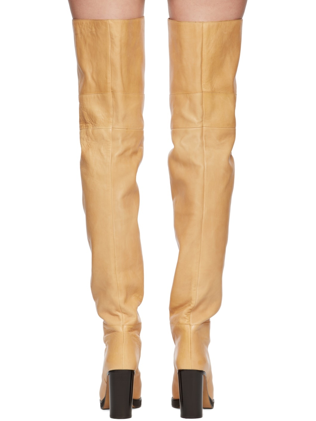 Tan Lurna Tall Boots - 2