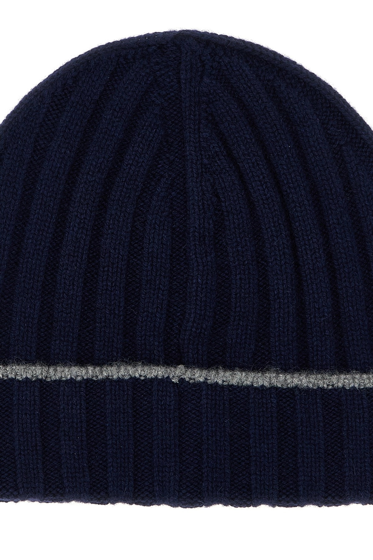 Cashmere turn-up beanie - 3