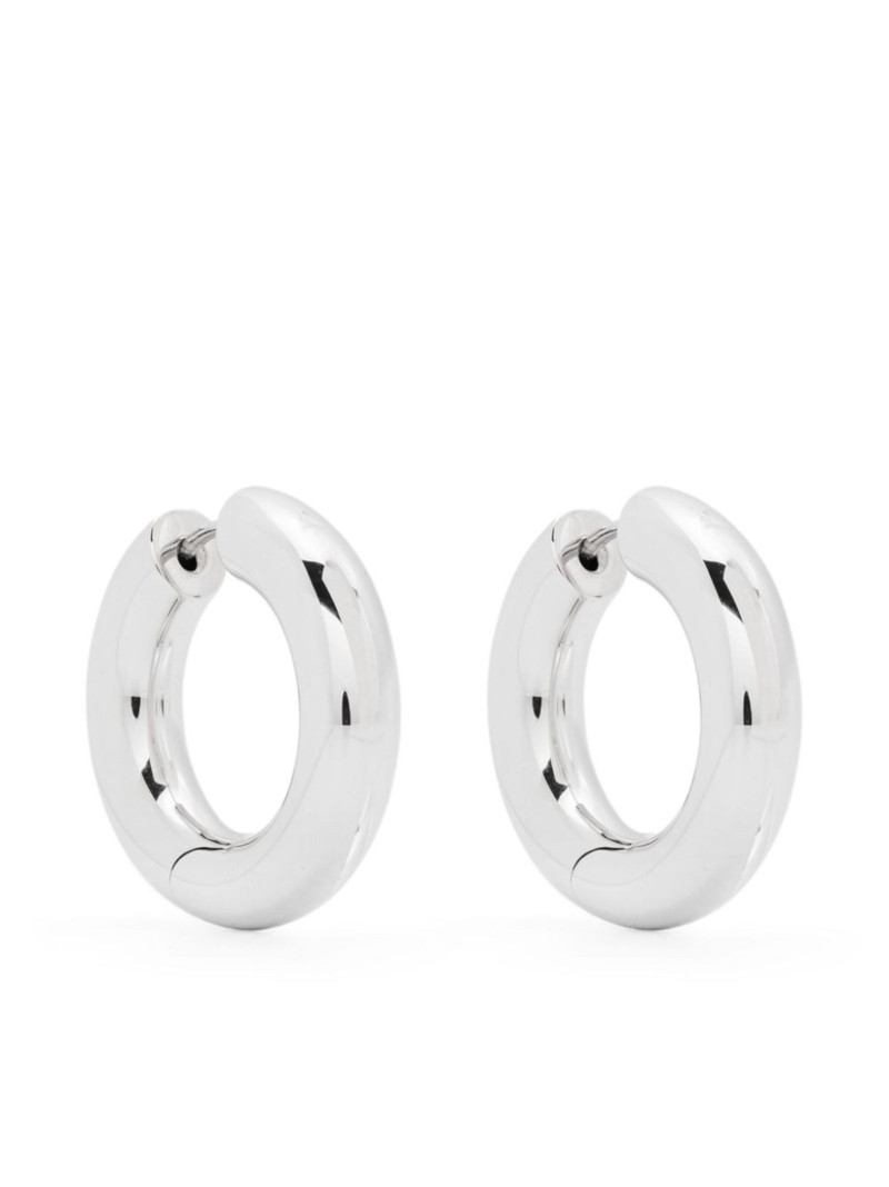 chunky hoop earings - 1