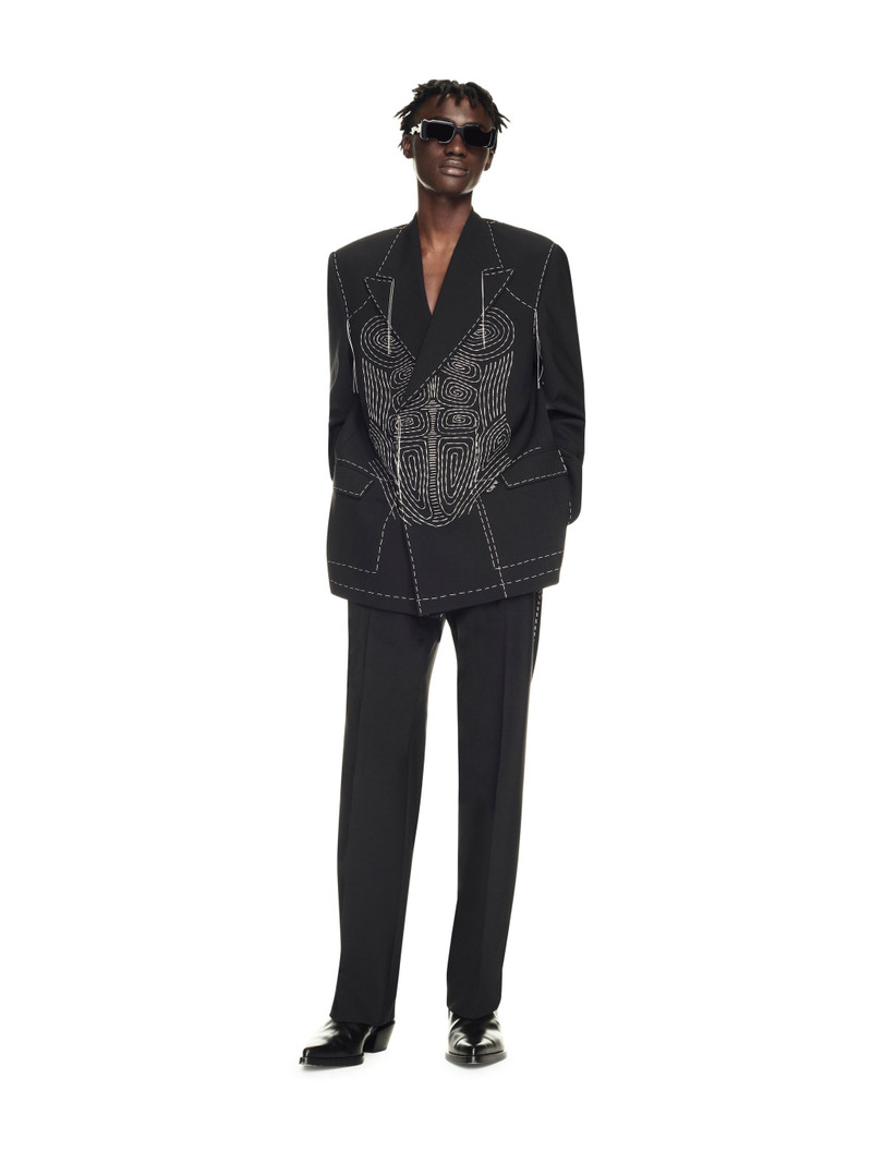 Off-White Body Stitch Tuxedo Double Jacket outlook