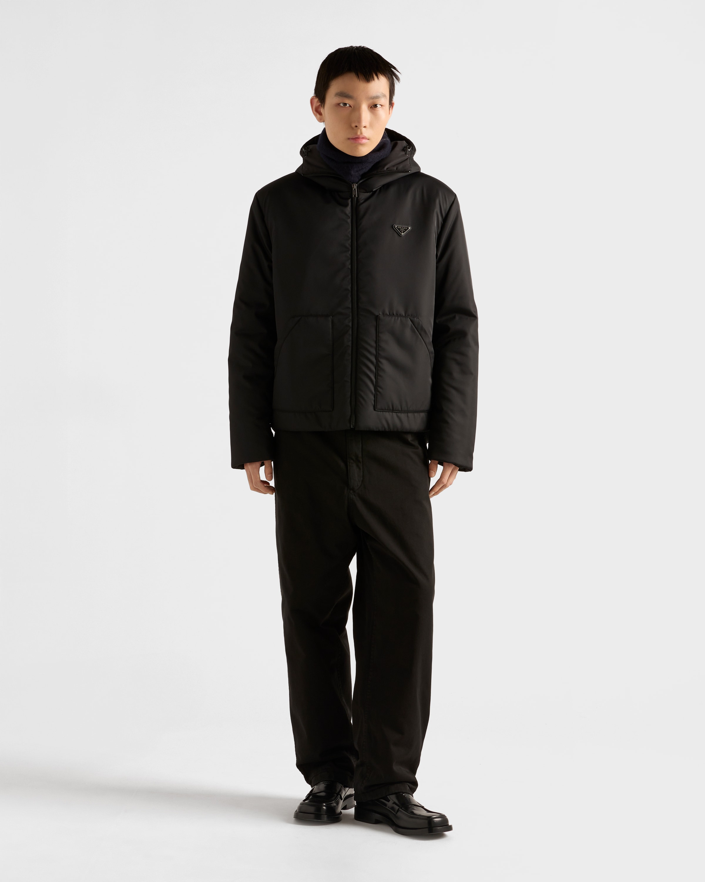 Re-Nylon hooded jacket - 2