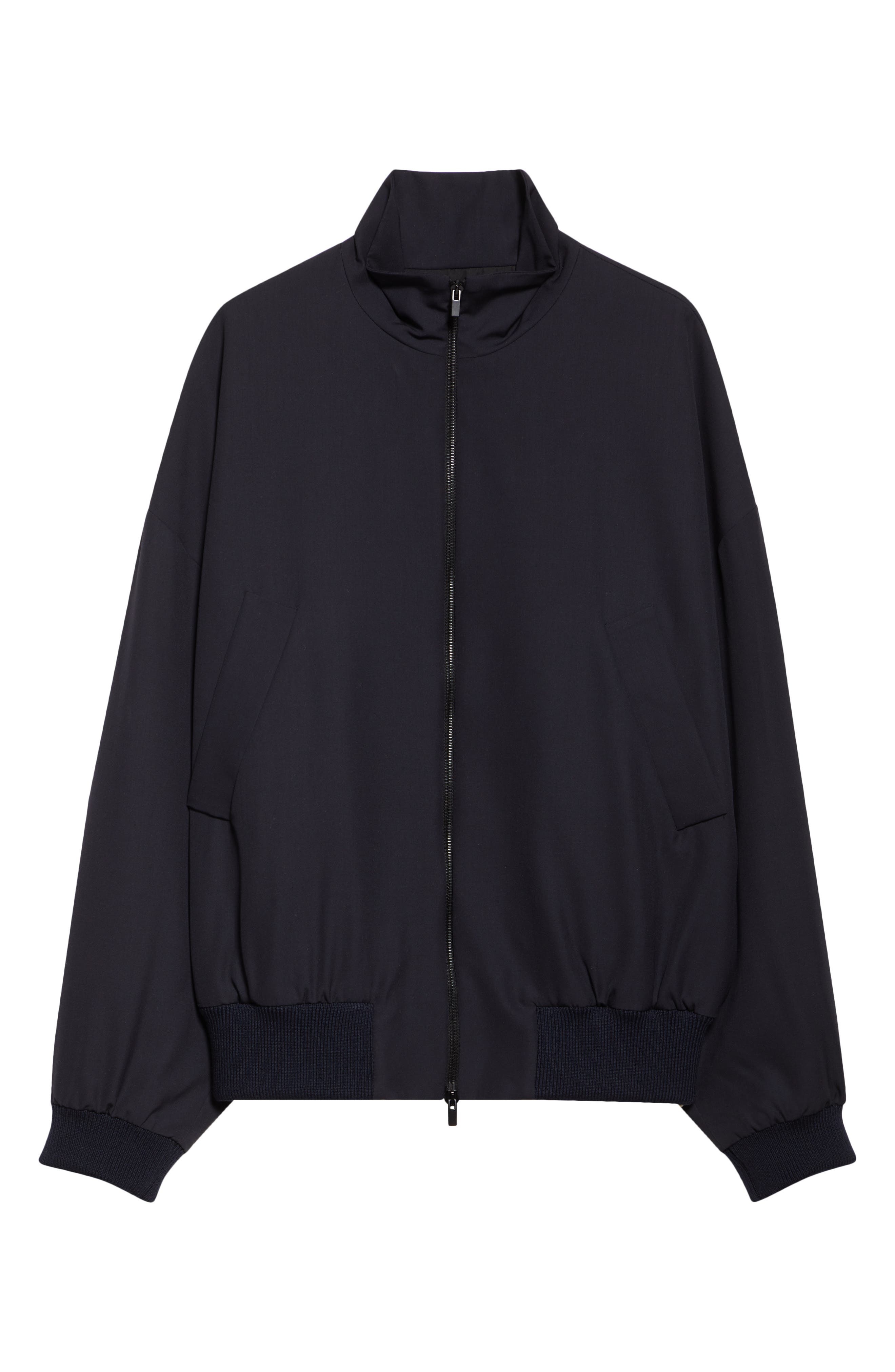 Fear of God High Neck Track Jacket in Navy at Nordstrom - 7