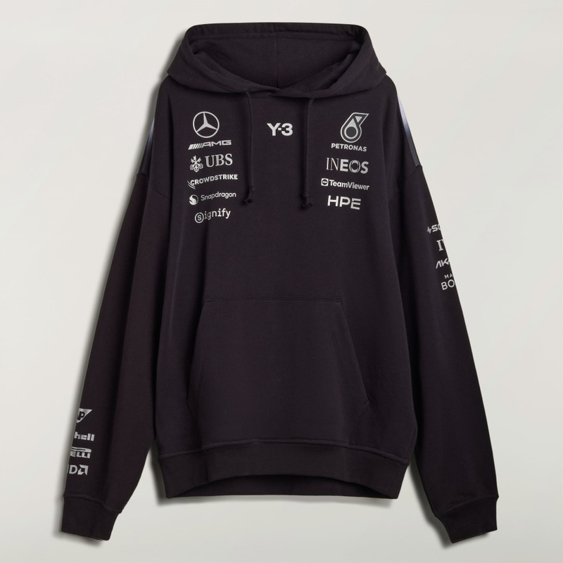 Y-3 MERCEDES TEAM HOODIE 1