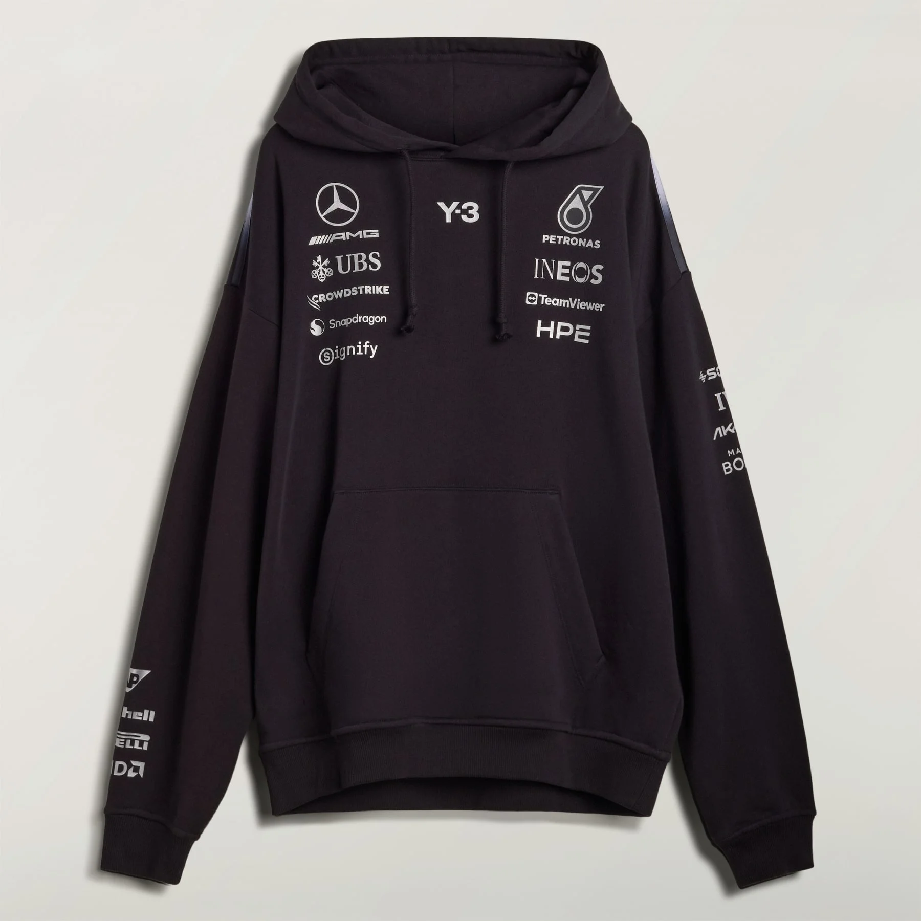 Y-3 MERCEDES TEAM HOODIE - 1