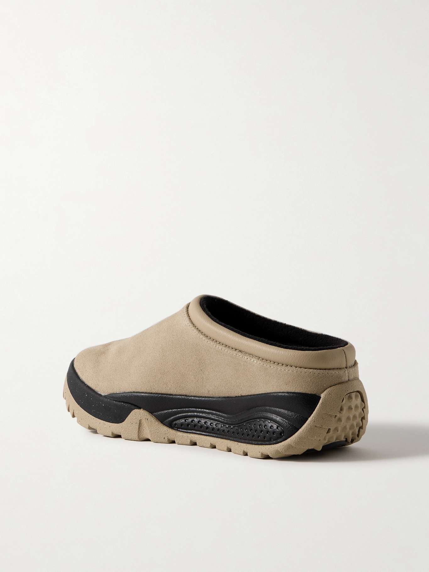 ACG Rufus leather-trimmed suede slip-on sneakers - 3
