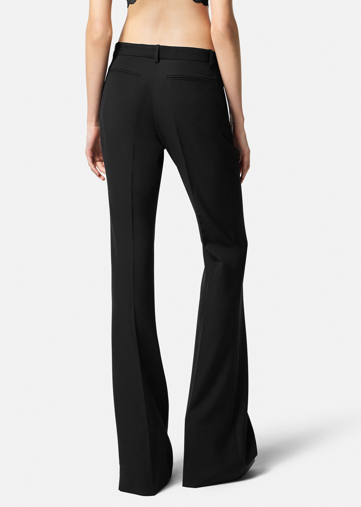 Flared Formal Pants - 4