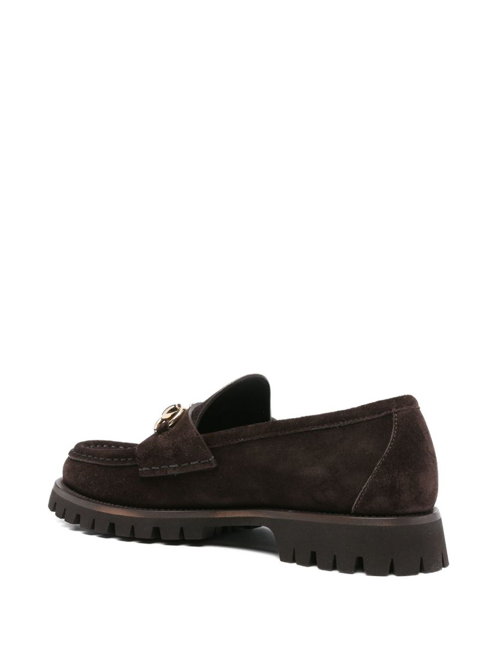 Horsebit lug-sole loafers - 3