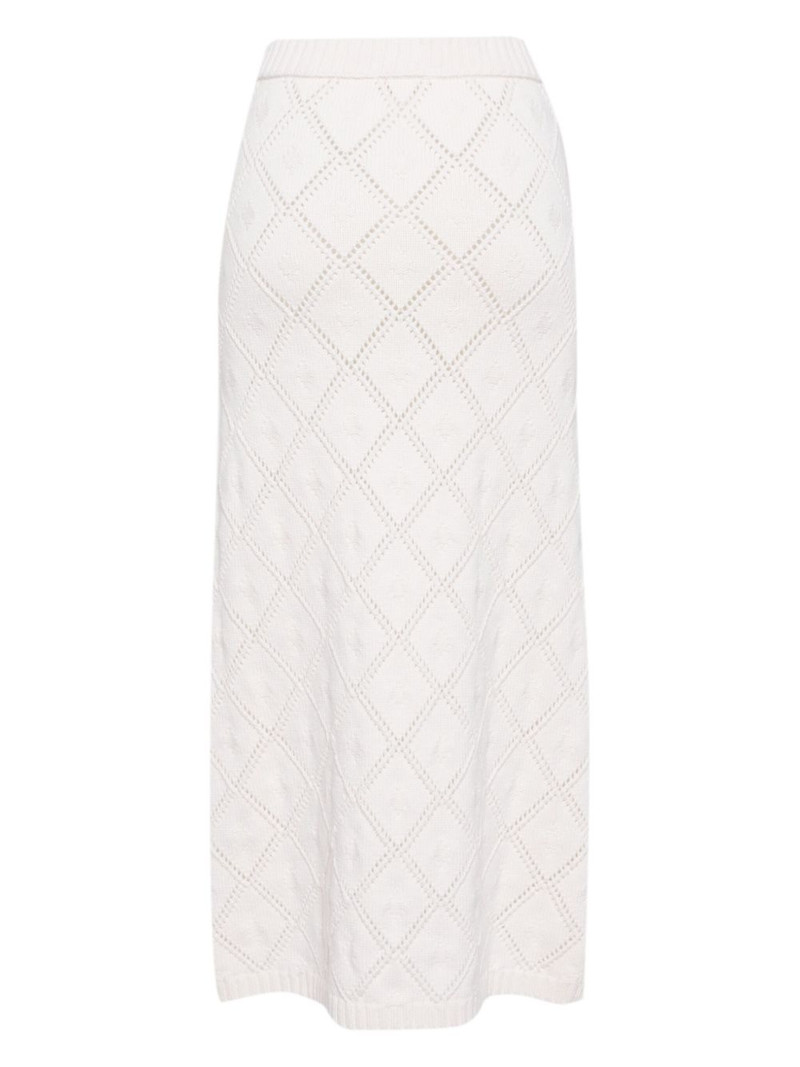 ELIE SAAB knitted midi skirt outlook