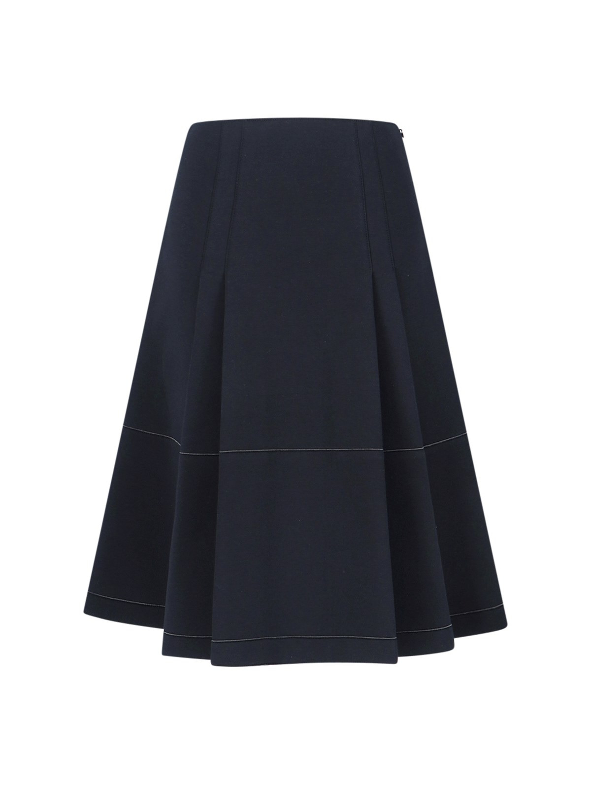 PLEATED MIDI SKIRT - 1
