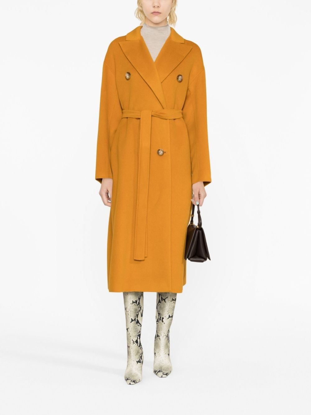 double-breasted trench coat - 2