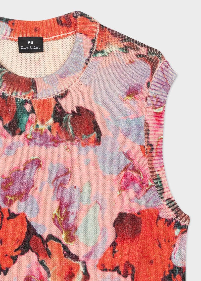 Paul Smith 'Marble' Knitted Vest outlook