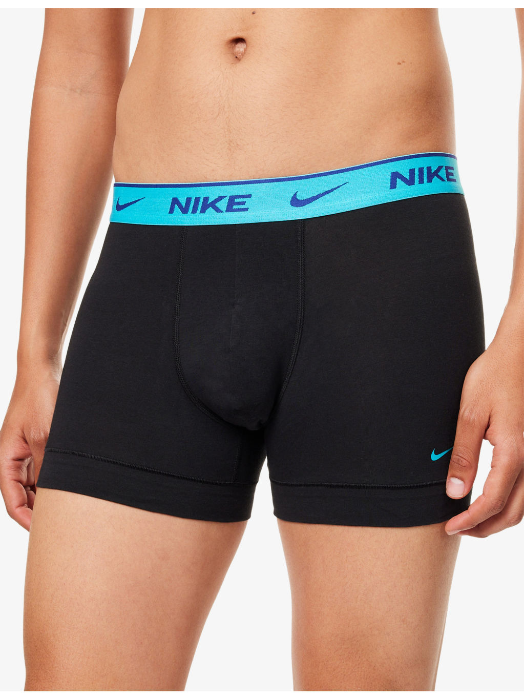 Everyday DRI-FIT Pack-Of-Three Stretch-Cotton Trunks - 4