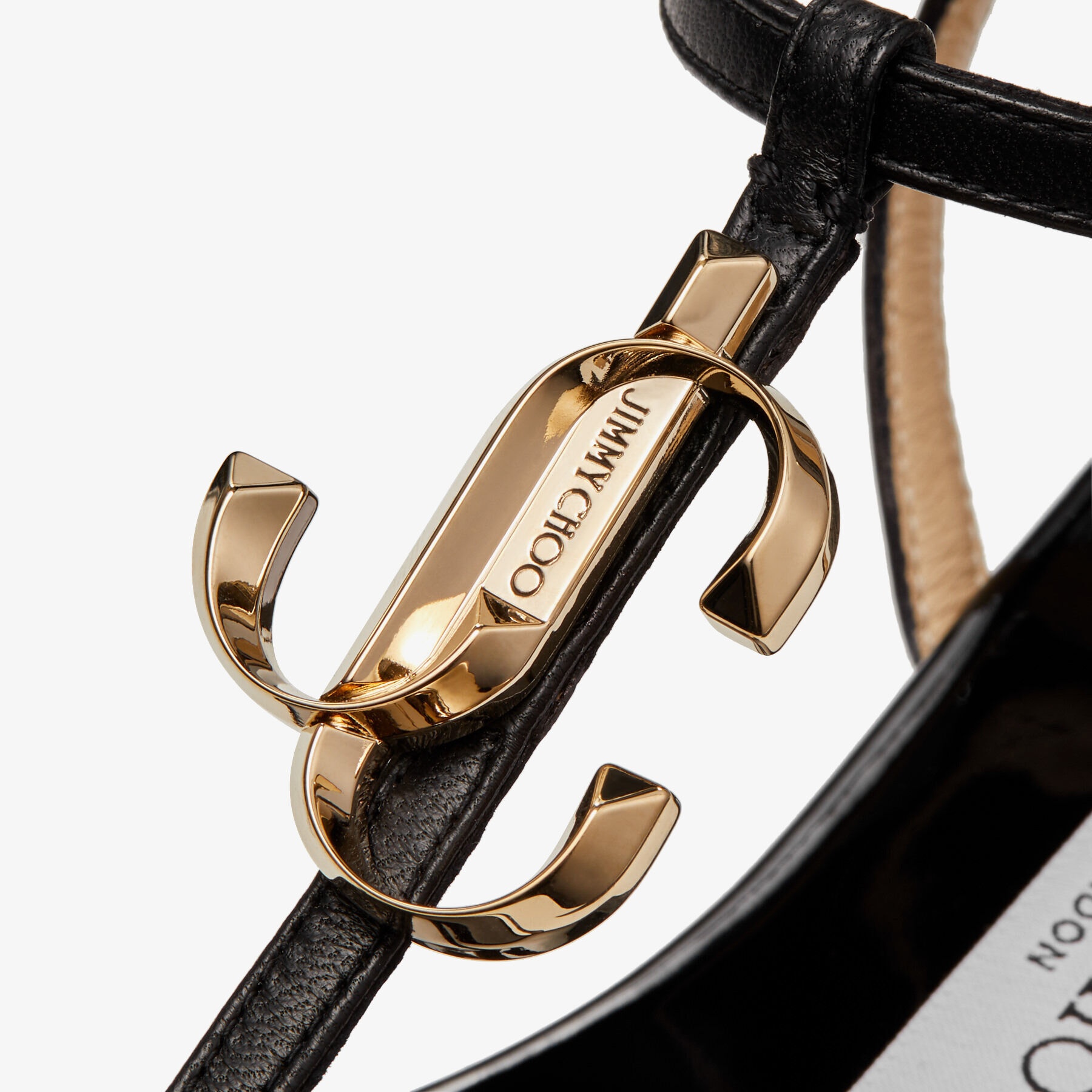 Alodie Flat
Black Nappa and Patent Leather Flat Sandals - 4