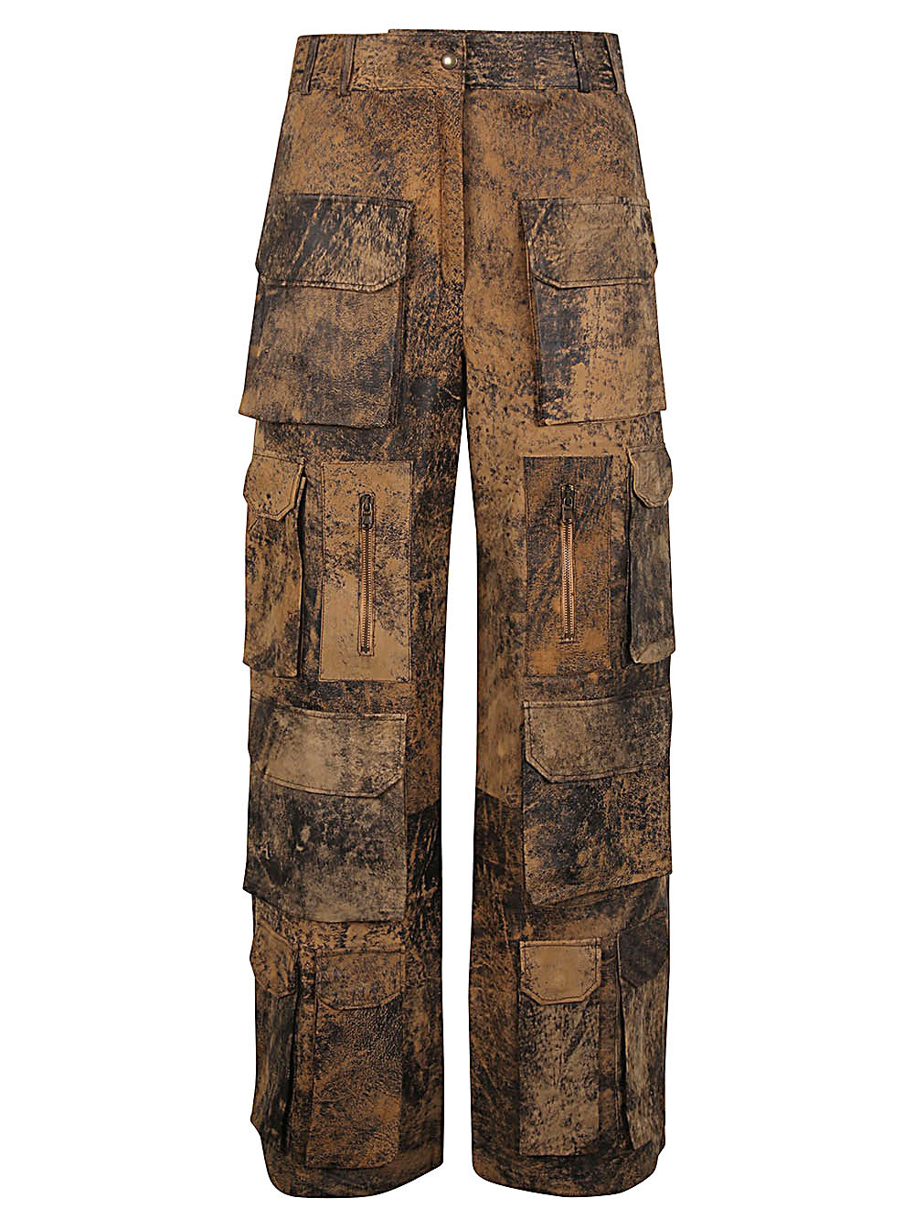 Fermas.Club - FERMAS.CLUB Trousers Brown - 1