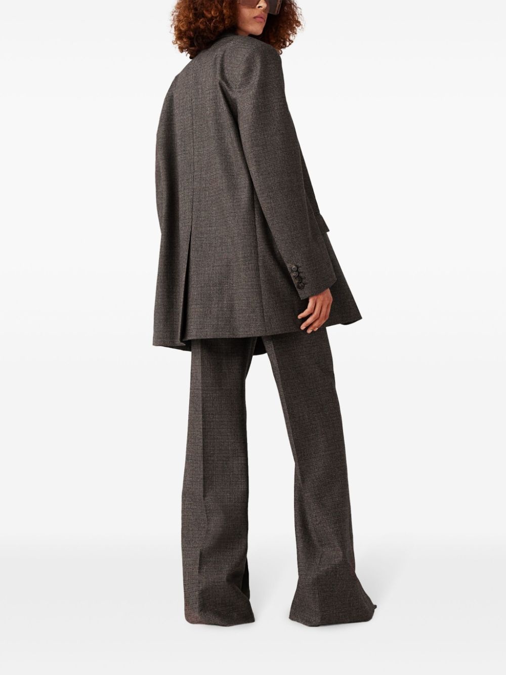 wool tailored trousers - 4