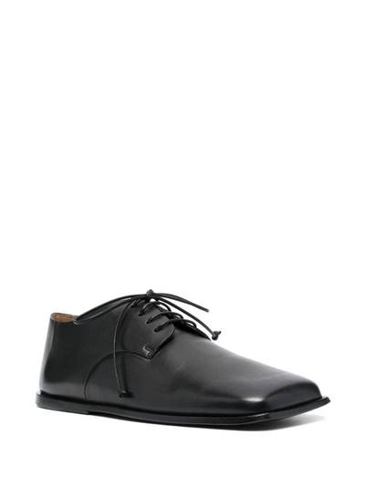 Marsèll leather square toe derby shoes outlook