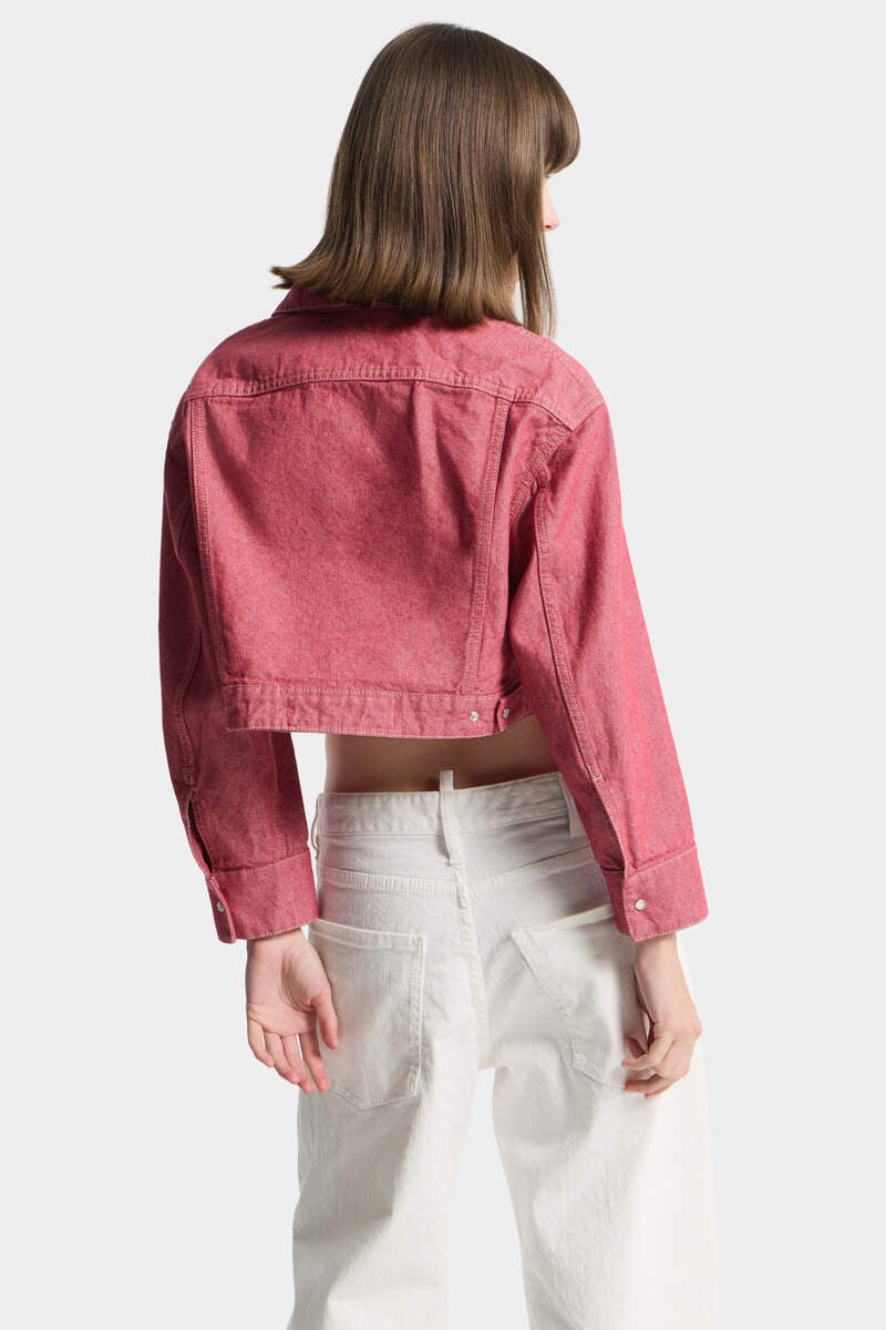 OXFORD DENIM BOXY JEAN JACKET 4