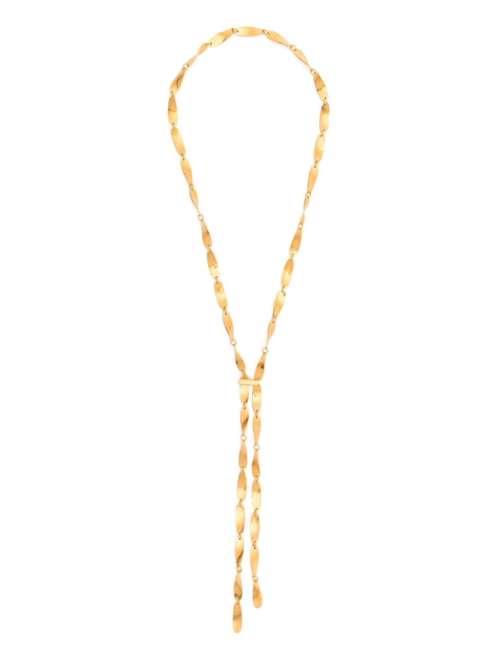 draped necklace - 1