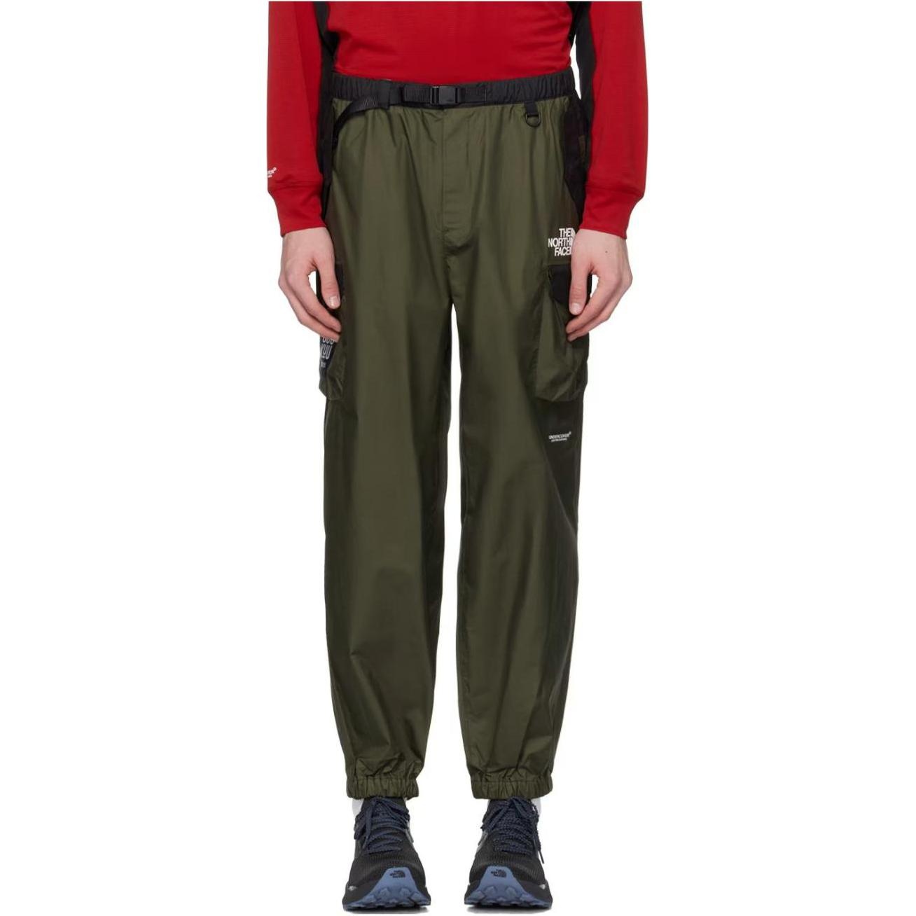 THE NORTH FACE x Undercover SOUKUU Hike Belted Utility Shell Pant 'Olive Green' NF0A87UD-R0U - 3