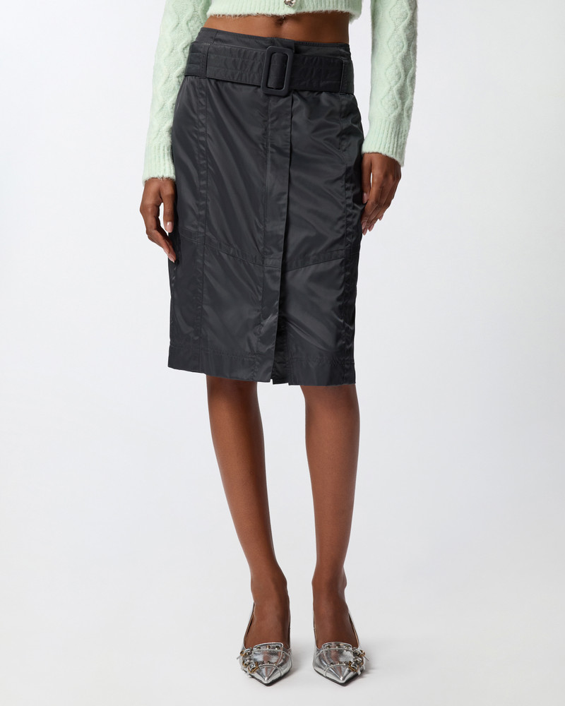 BELTED PENCIL SKIRT 3