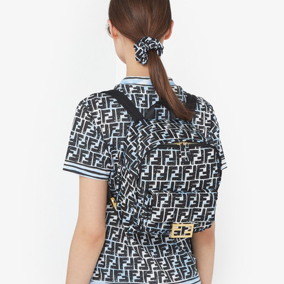 FENDI FF print nylon backpack outlook