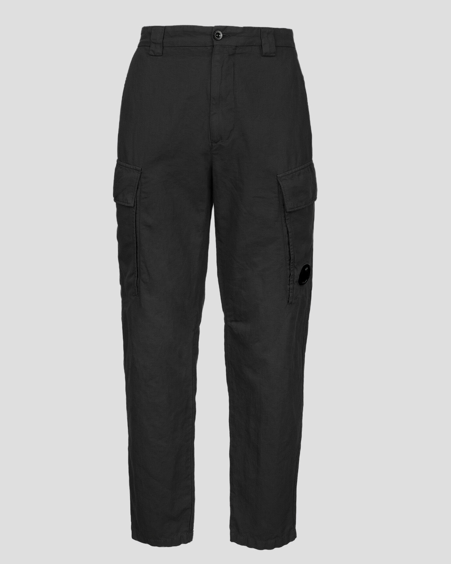 C.P. Company Cotton Linen Cargo Pants | REVERSIBLE