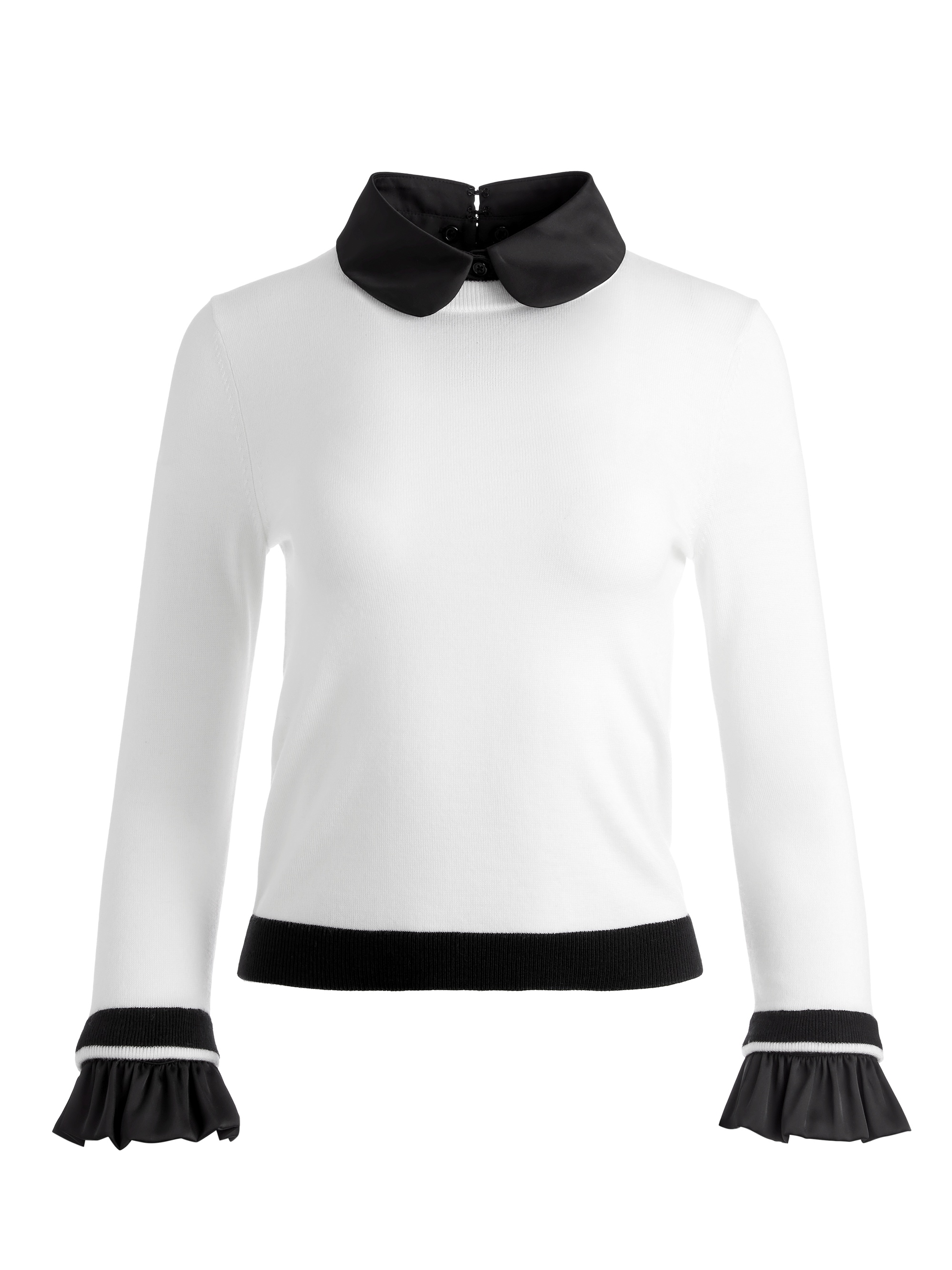 JUSTINA COMBINATION SWEATER - 1
