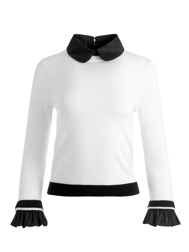 JUSTINA COMBINATION SWEATER 1