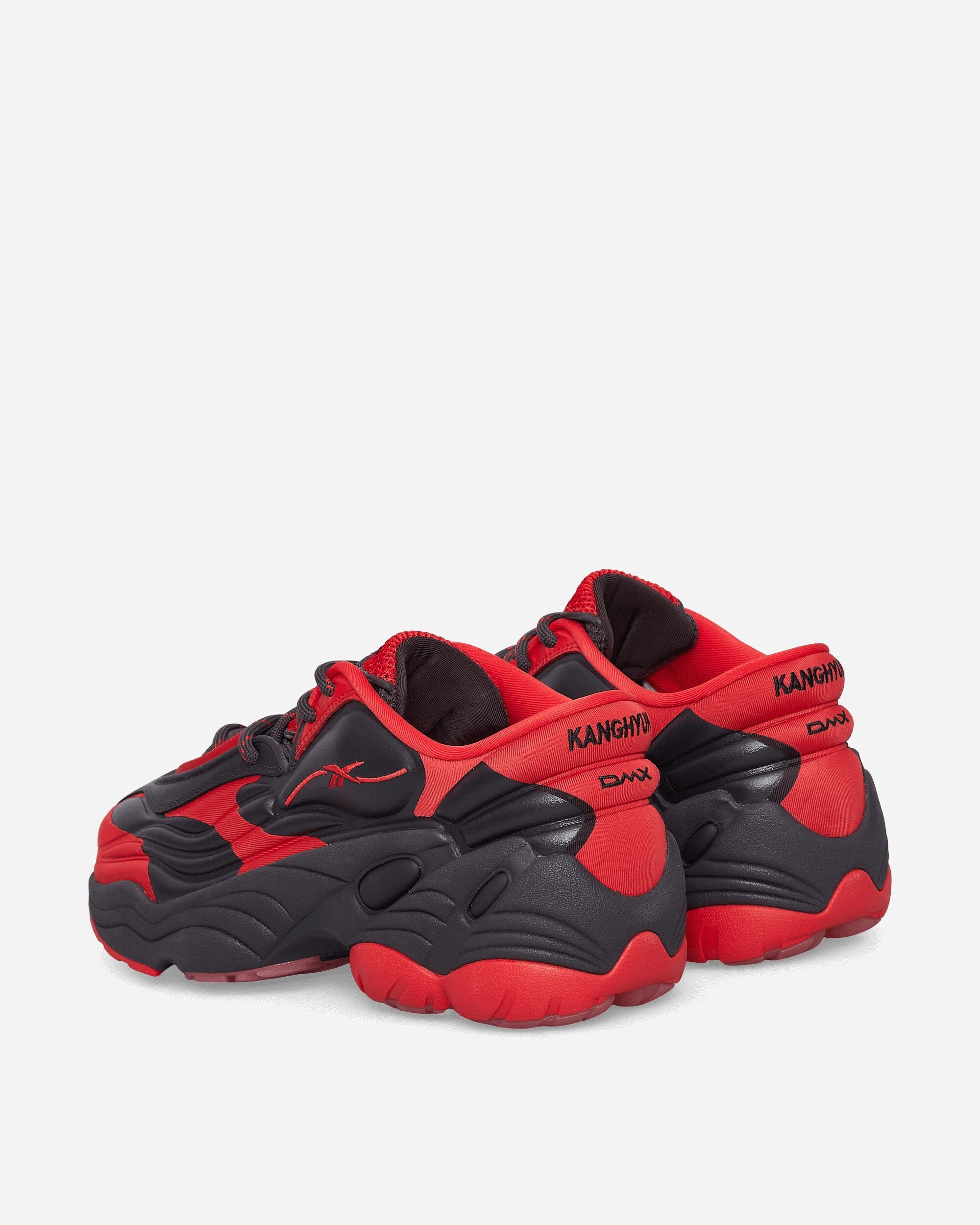 Reebok KANGHYUK DMX Run 6 Modern Sneakers Black / Red | REVERSIBLE