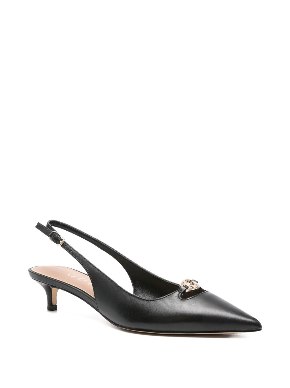 45mm slingback leather pumps - 2