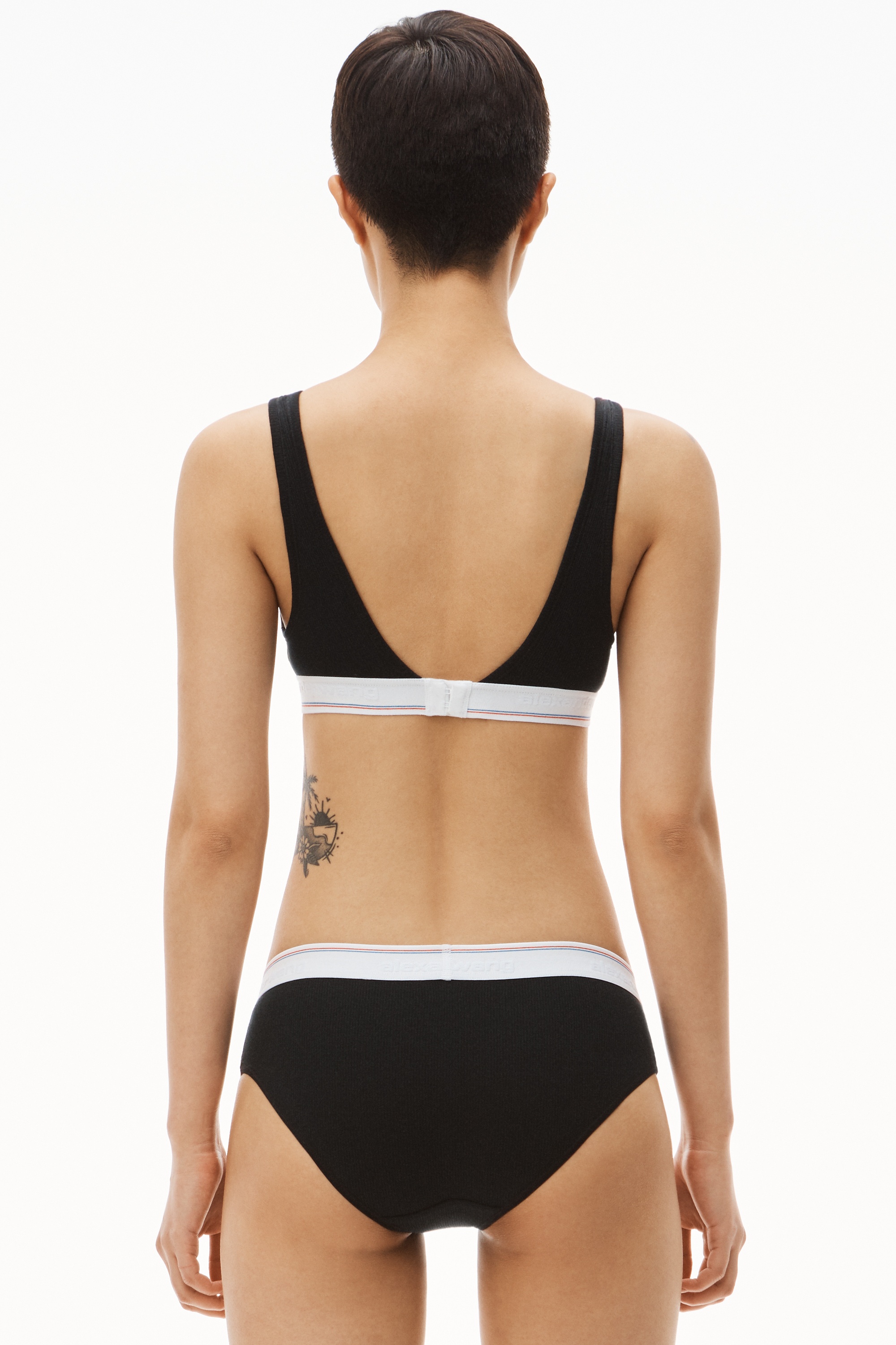 Brief Underwear in Ribbed Jersey - 4
