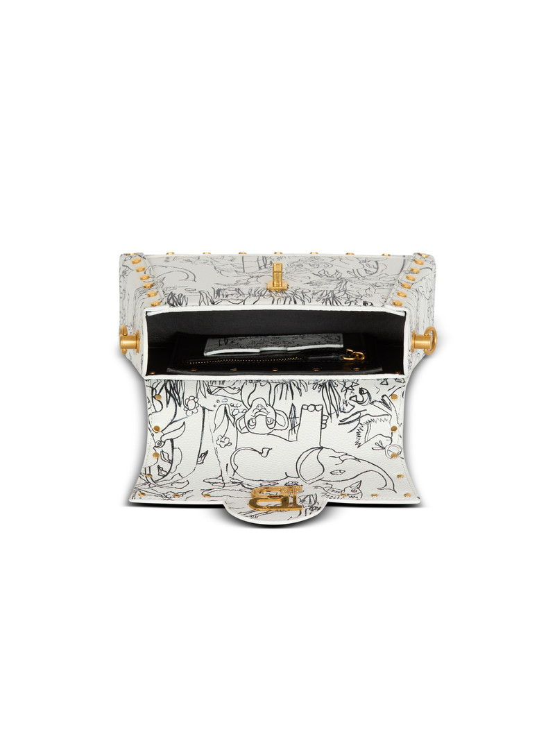 Disney x Balmain: The Lion King - B-Buzz Dynasty bag in Enfant Précoce print 6