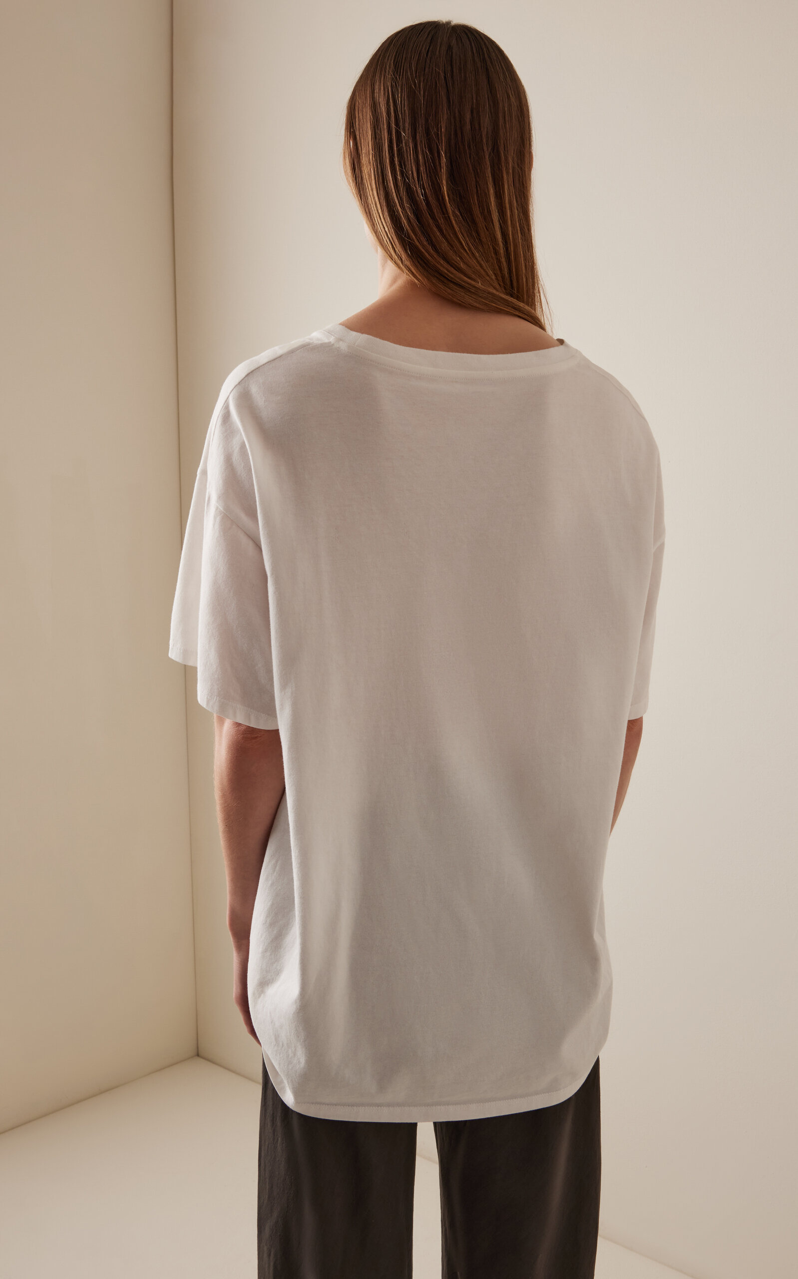 Nadina Cotton-Jersey T-Shirt white - 4