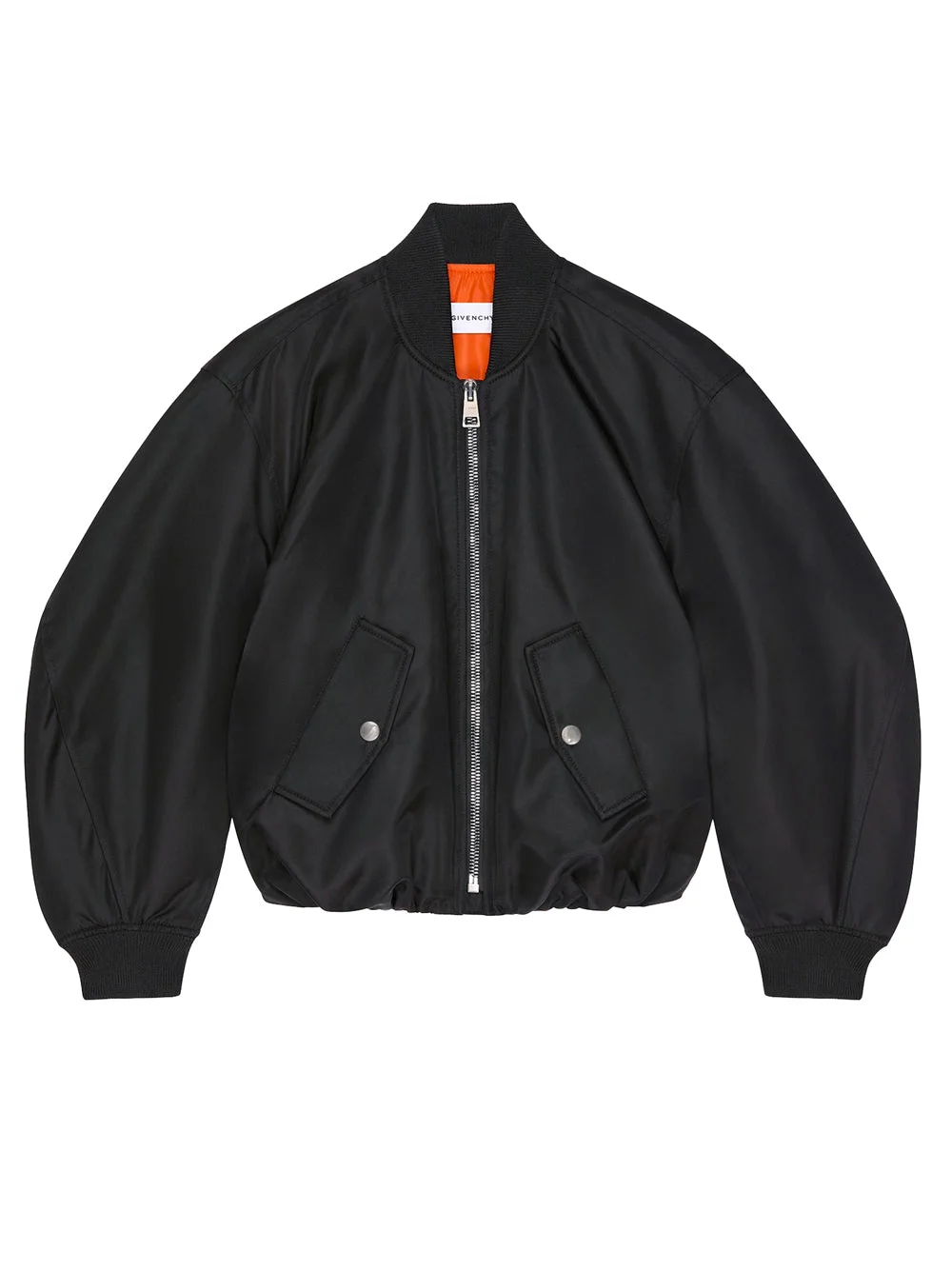 Givenchy Women Cropped Cocoon Bomber - 1