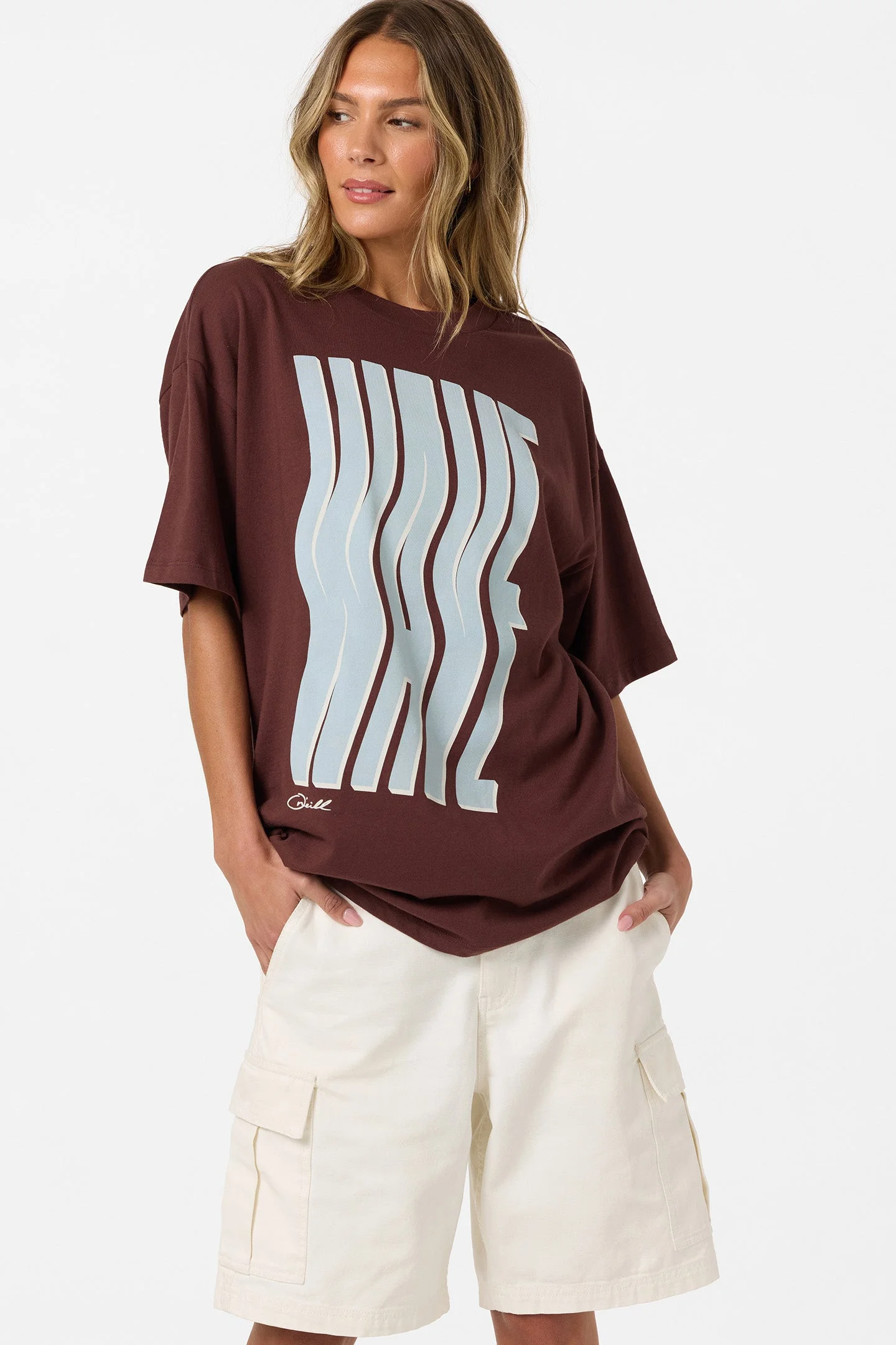 Wave Oversized Tee - 1
