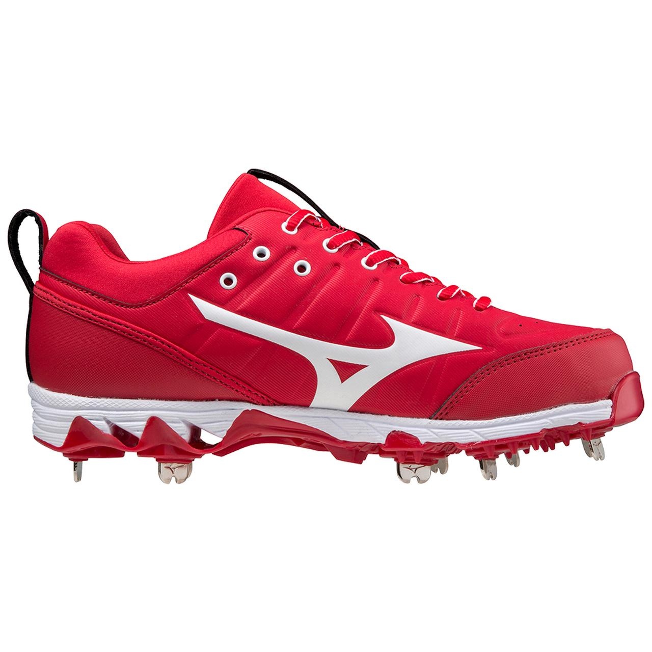 9-Spike Swift 7 Low Womens Metal Softball Cleat - 3