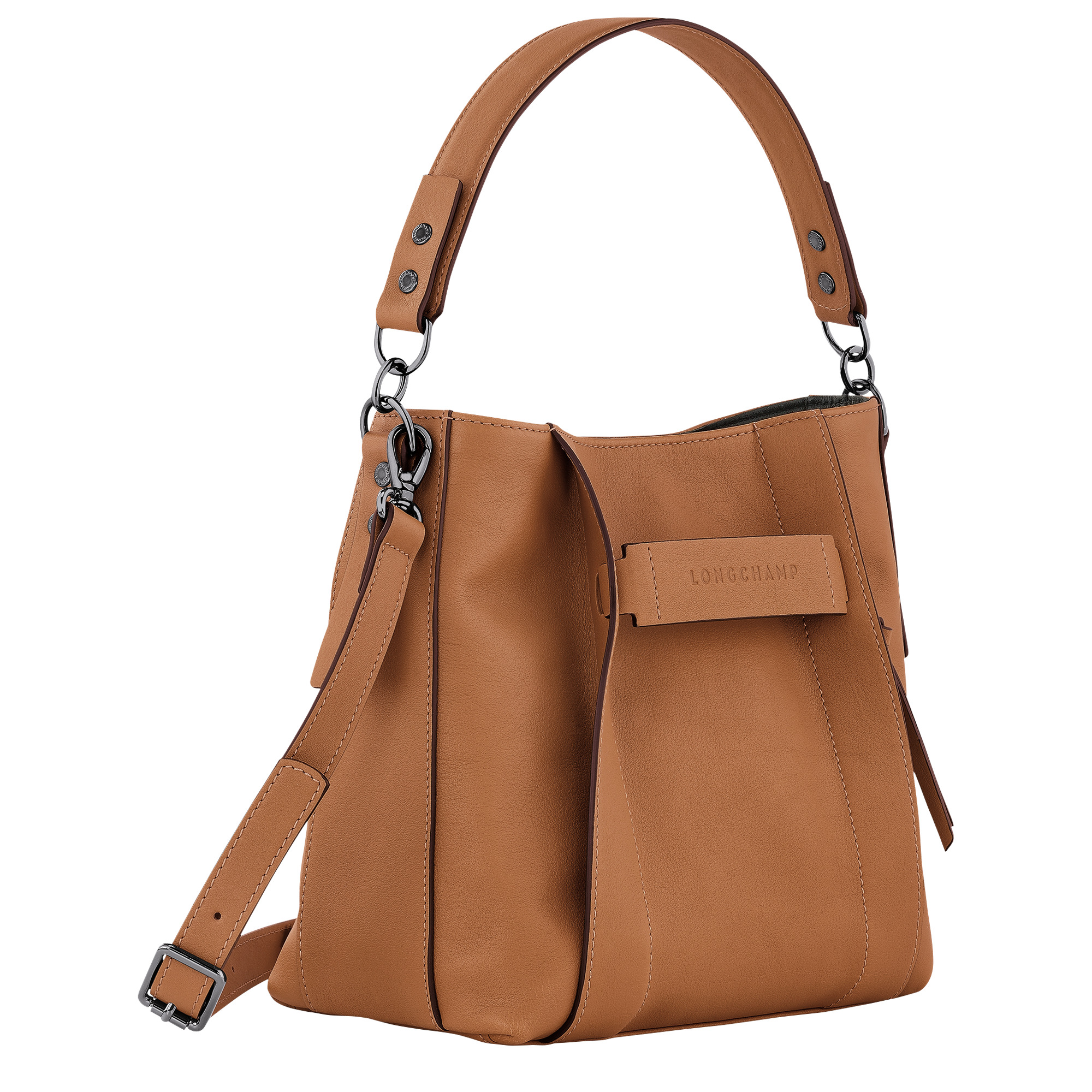 Longchamp 3D S Crossbody bag Natural - Leather - 3