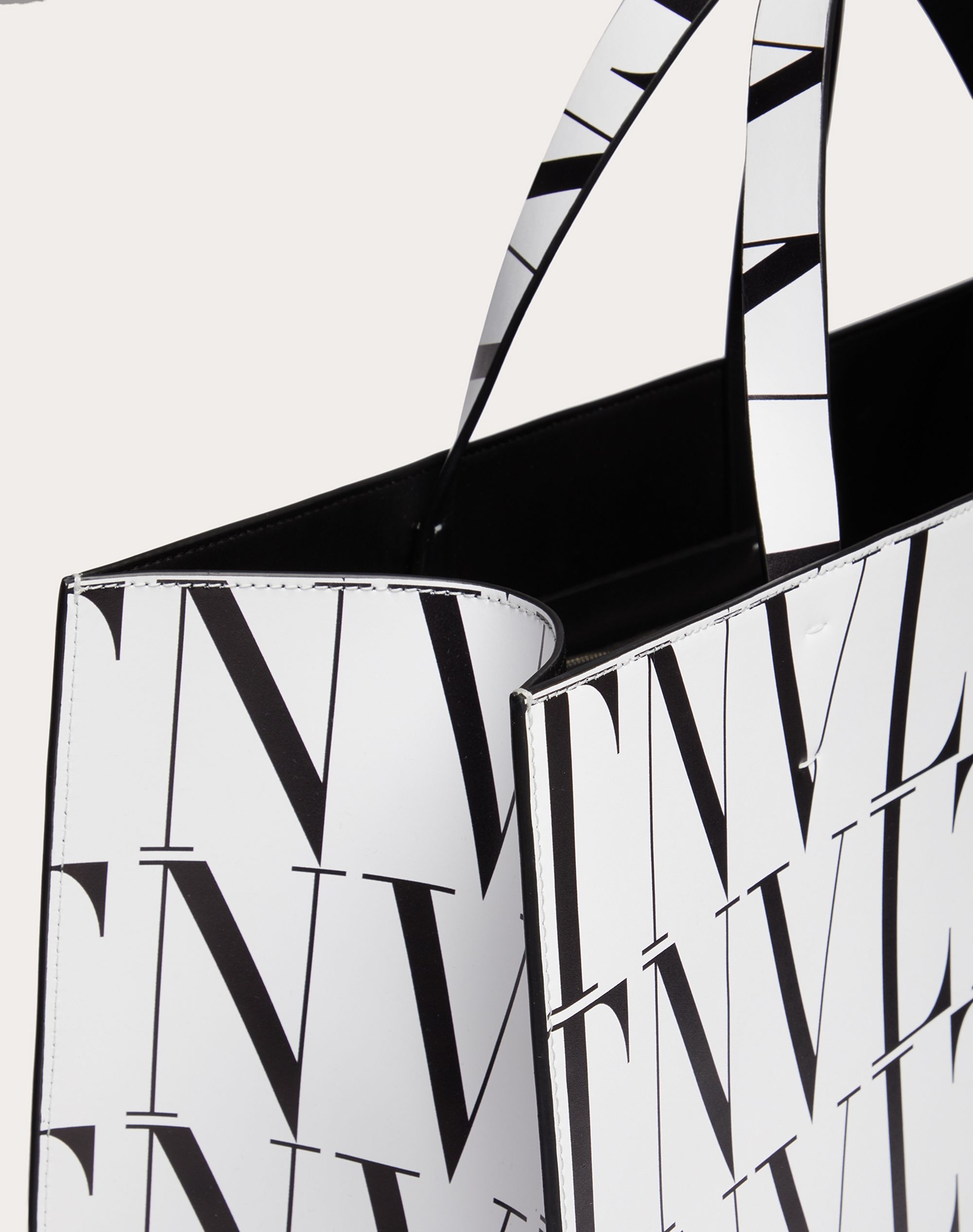 VLTN TIMES Leather Tote Bag - 5