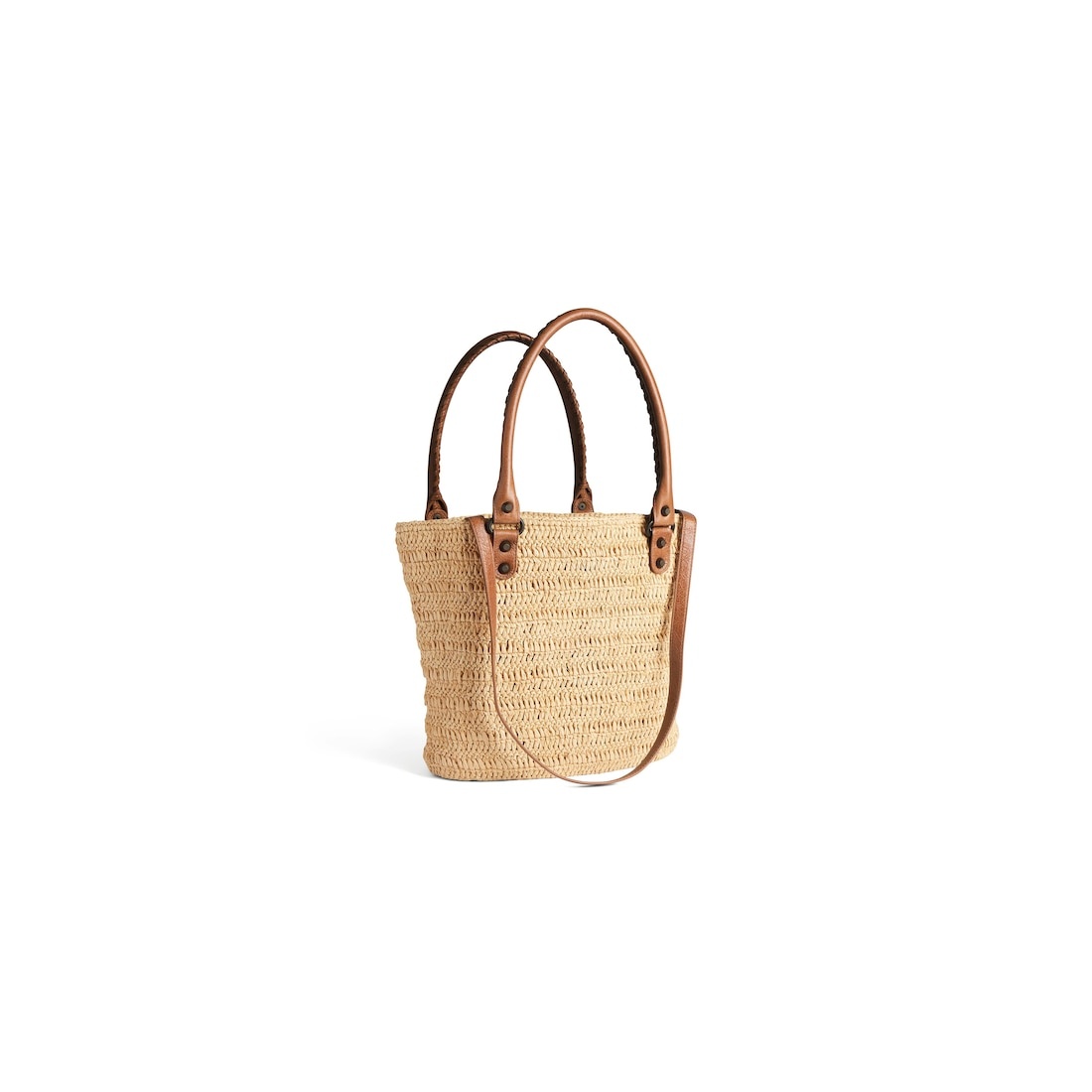 Women's Le City Small Basket in Natural/camel - 3